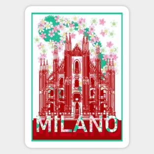 SPRING IN MILANO Sticker